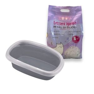 lettiera + sabbia lavanda